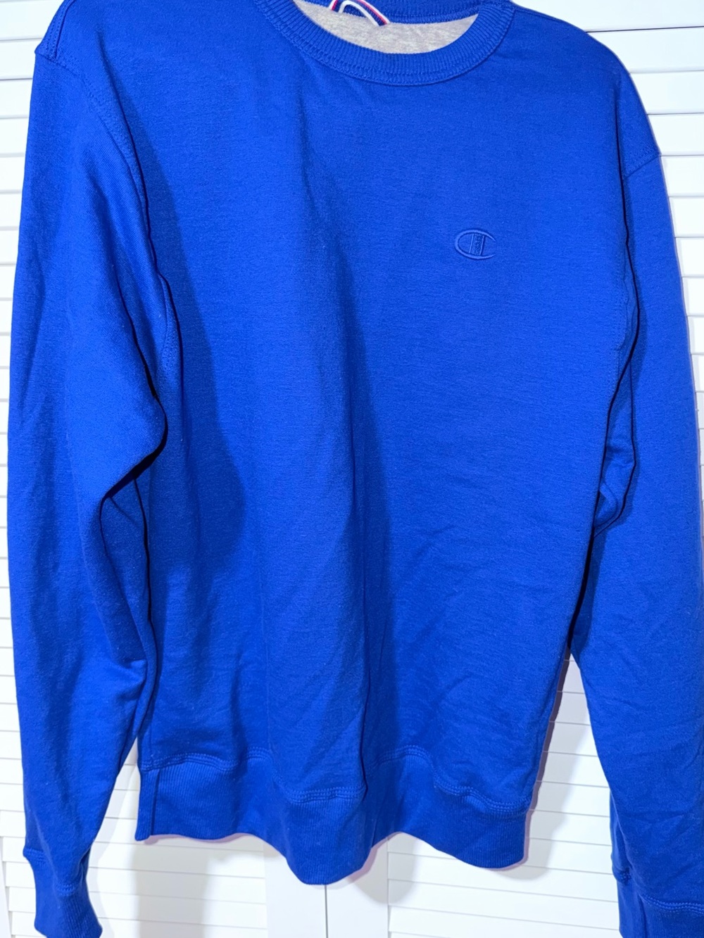 Champion Bold Cobalt Blue Crewneck Sweatshirt